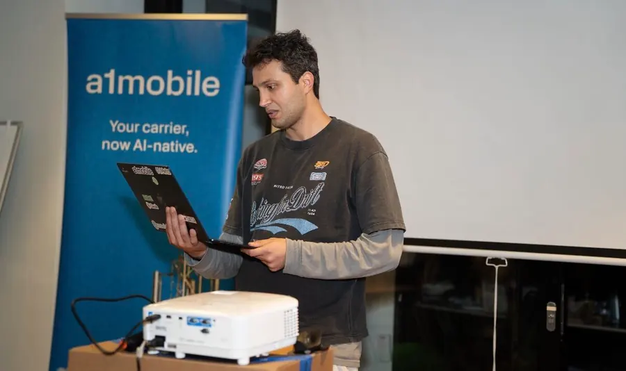 Pitching from a laptop